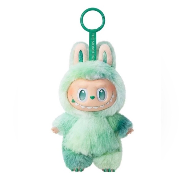 Authentic Pop Mart LABUBU Big Into Energy SERENITY 💚Plush Blind Box NEW - Picture 1 of 7
